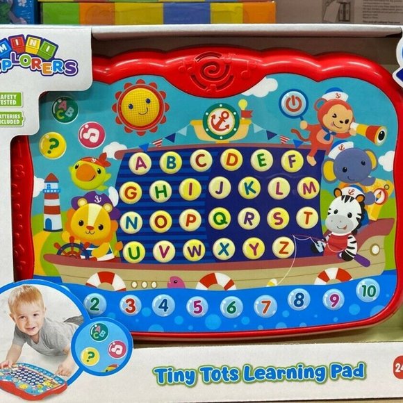 Tiny Tots Learning Tablet Kids ,ABC,Numbers, Alphabet Sounds, Music 🆕😮‍💨⚡🚚 - Picture 2 of 15